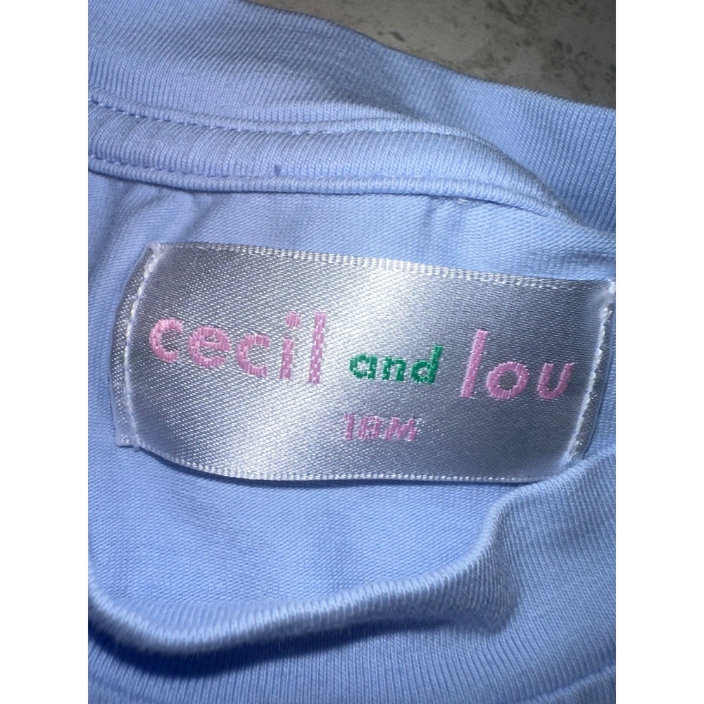 Beaufort Bonnet Cecil and Lou Boys Will Monogram Bubble Shirt‎ Bundle 18M Blue - Picture 7 of 7